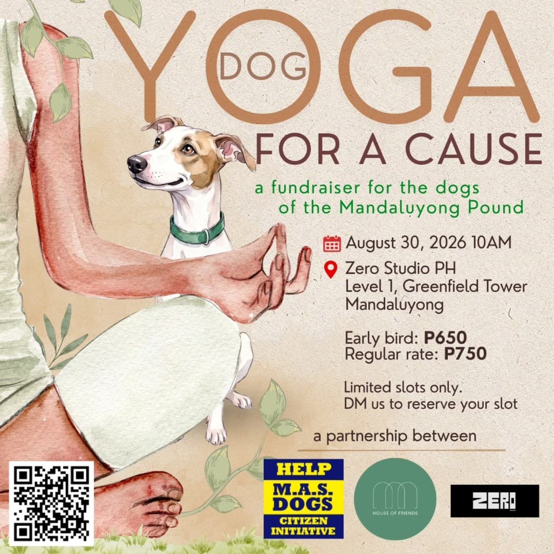 Dog Yoga for a Cause
