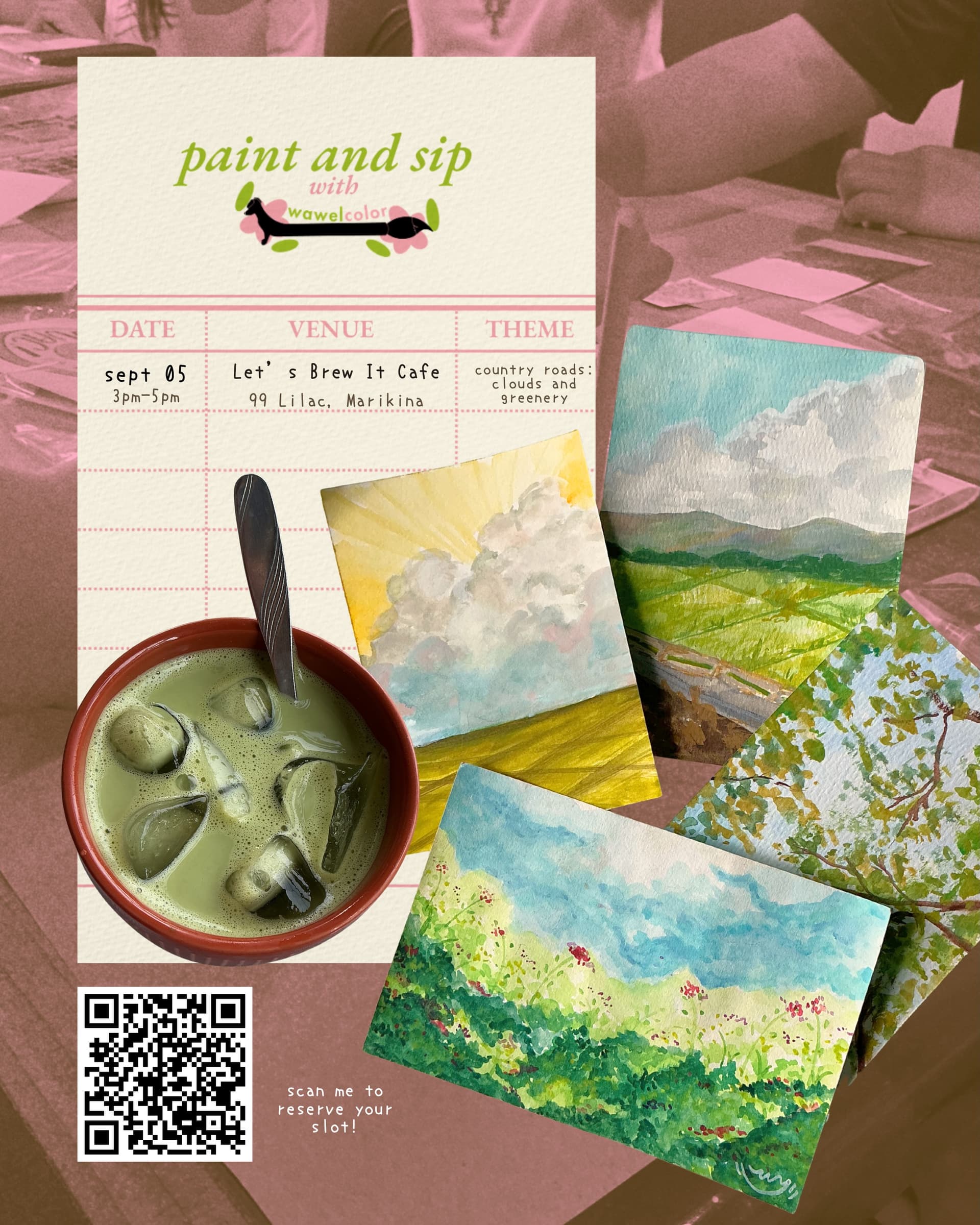 Paint and Sip with Wawelcolor