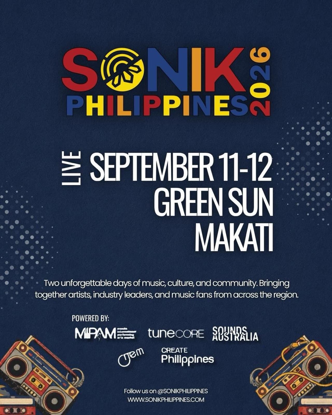 SONIK Philippines 2026