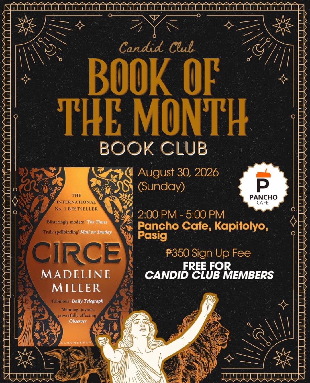 BOTM Book Club: CIRCE