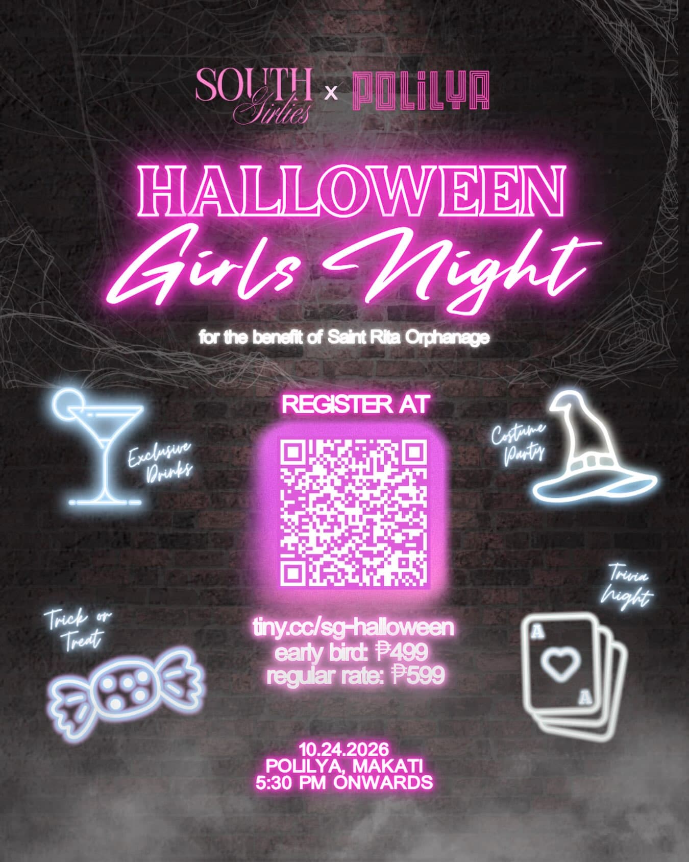 South Girlies x Polilya: Halloween Girls Night