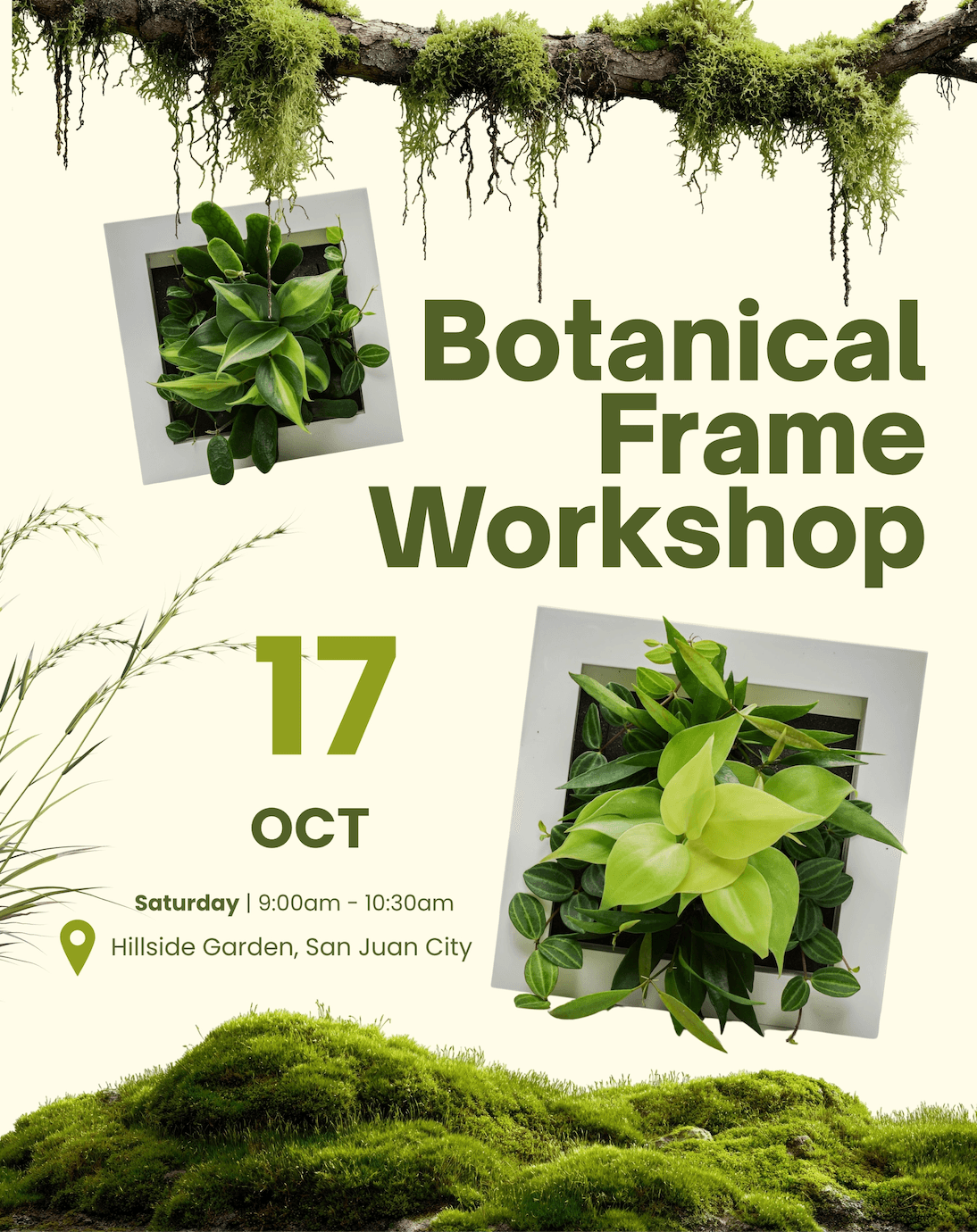 Botanical Frame Workshop