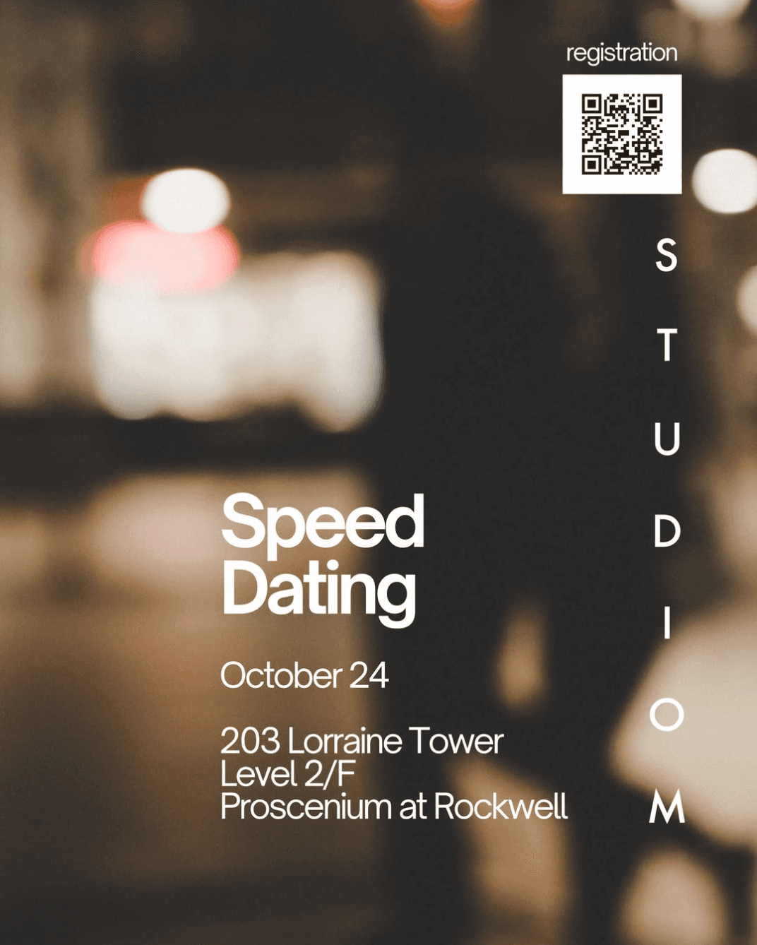 Speed Dating at STUDIOM